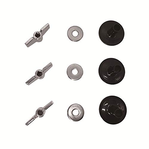 （23 Pieces) Cymbal Replacement Accessories, Cymbal Felts Hi-Hat Clutch Felt Hi Hat Cup, Felt Cymbal Sleeves with Base Wing Nuts, Washer, Sleeves and Base Wing Nuts Replacement for Drum Set