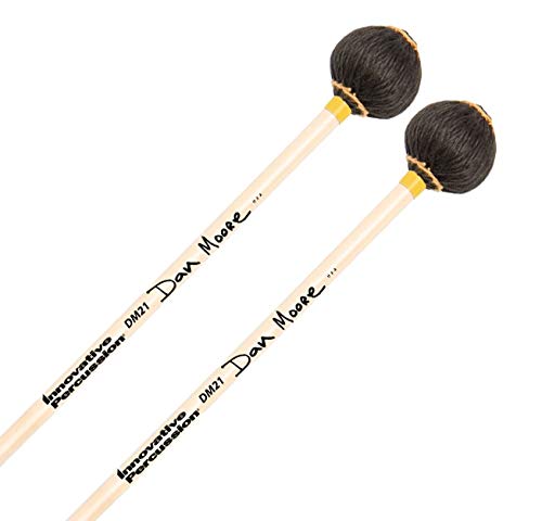 Innovative Percussion DM21 Dan Moore Marimba/Vibraphone Mallets (Medium)