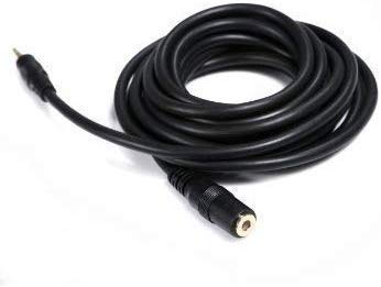 [AUSTRALIA] - Movo MC10 3.5mm Audio Cable - 3.5mm TRS Female to Male 10ft Extension Cord for Microphones, Headphones, and More 10-foot 