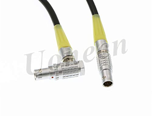 Uonecn Preston FIZ Wireless Follow Focus Motor Cable 7 Pin Male to Right Angle 7 Pin Male