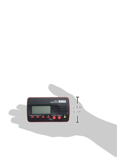 Korg MA1RD Visual Beat Counting Metronome - Red