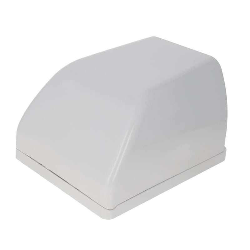 Heyiarbeit Weatherproof Cover Plug in Use Outlet Receptacle Protector 3.86"x4.92"x2.95"(LxWxH) for Retrofit Siding Construction 86 Type White 2Pcs White 94mm 2PCS
