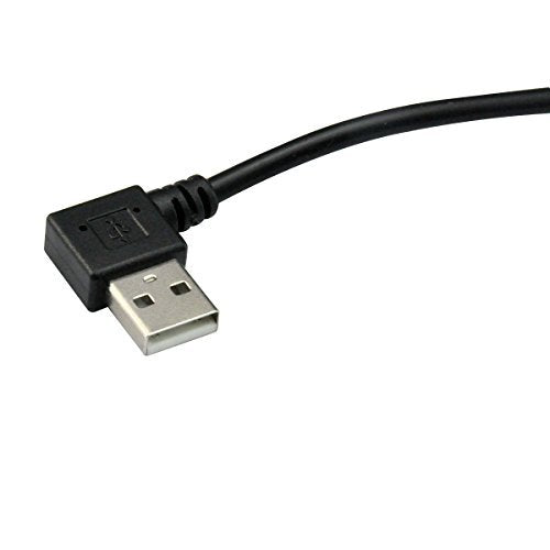 UCEC USB 2.0 Extension Cable - Left Angle A Male to Female - 0.7 Feet (20cm) 20cm Left Angle