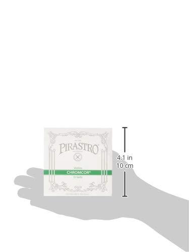Pirastro 319320 Chromcor Steel Core Violin D String, Mittel Envelope, 4/4 Size