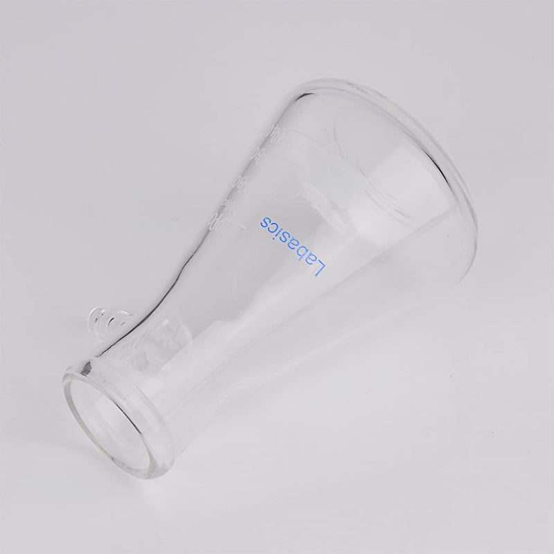 Labasics Glass 100 ml Heavy Wall Borosilicate Glass Filtering Flask, Bolt Neck with Tubulation, 100 ml