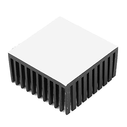 5PCS Aluminum Heat Sink Heatsink Module Cooling Fin Radiator Cooler Fin for Fan PCB Board, 40 x 20 x 40mm Heatsink Thermal (Black)