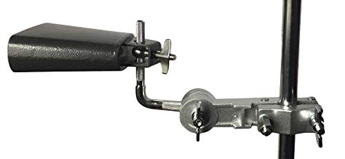 Cowbell Jam Block Tambourine Mount Multi Clamp for Drums - ROSS Percussion Cowbell Mounting Hardware