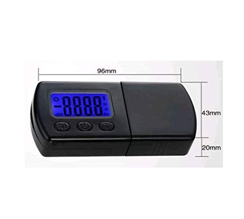 Zerone Digital Turntable Stylus Force Scale Gauge LCD Backlight 0.01g/5g High Precision Stylus Gauge