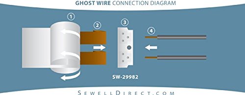 Sewell Ghost Wire Terminal Block, 14, 16, and 18 AWG, 8 Pack