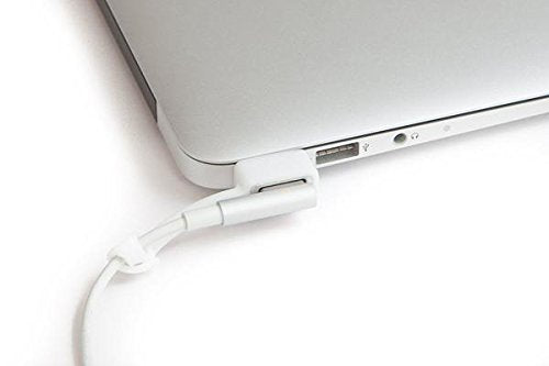 MagCozy Leash Compatible with Apple MagSafe / 2 Converter, Never Lose a Adapter Again, Thunderbolt Display (White) 1-Pack White (No Adapter Included)