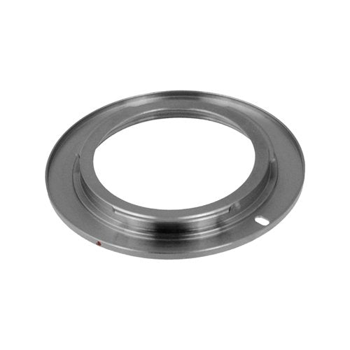 Fotodiox Chrome Lens Mount Adapter (Type 2), M42 (42mm x1 Thread Screw) Lens to Nikon Camera, for Nikon D1, D1H, D1X, D2H, D2X, D2Hs, D2Xs, D3, D3X, D3s, D4, D100, D200, D300, D300S, D700, D800, D800E, D40, D50, D60, D70, D70S, D80, D40X, D90, D3000, D...