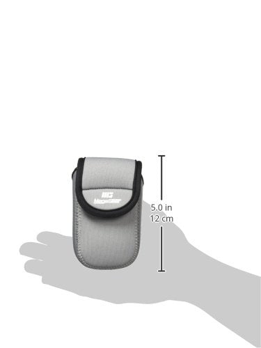 [AUSTRALIA] - MegaGear Ultra Light Neoprene Camera Case Compatible with Canon PowerShot G7 X Mark III, G5 X Mark II, G7 X Mark II, Nikon Coolpix AW130, S9900, Canon PowerShot G7 X Gray 