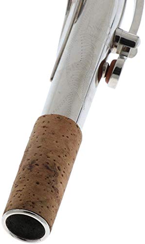 Jiayouy 24.5mm Diameter E-flat Alto Saxophone Elbow Bend Neck Sax Replacement Part Nickel Plated