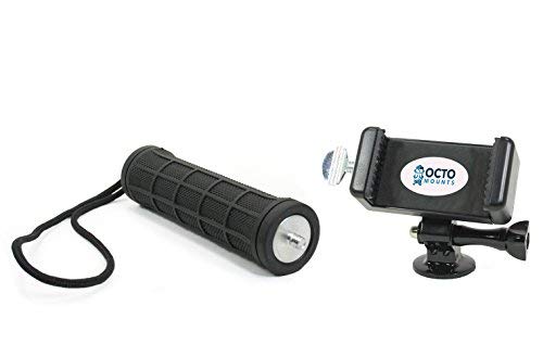 OCTO MOUNT Handheld Stabilizer for Cell Phone or GoPro Camera. Compatible with iPhones, Samsung Galaxy, HTC, etc. SM