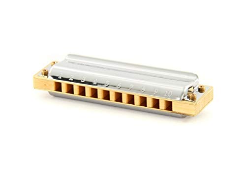 Hohner Accordions M2009BXA Marine Band Crossover Diatonic Harmonica - Key of A (M2009BX-A)