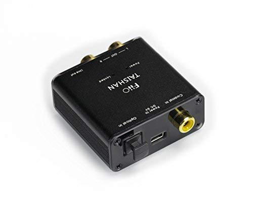 FiiO D3 (D03K) Essential Edition Digital to Analog Audio Converter - 192kHz/24bit Optical and Coaxial DAC - Without AC Adaptor