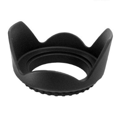 PLR Optics 52MM Lens Hood for The Canon EOS-M Mirrorless Camera Which Has The (18-55mm) Canon EF-M Lens