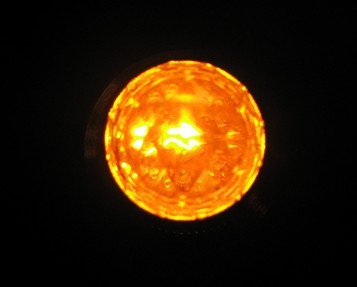 Amber Jewel, Replacement for Fender, for Lamps/Bulbs