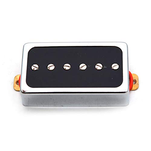 SAPHUE Electric Guitar Pickups Bridge and Neck Set for Les Paul P90 Style Humbucker Size Electric Guitar