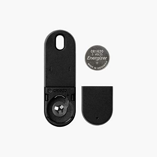 Orbitkey x Chipolo Tracker | Bluetooth Enabled Tracker | Locate Keys & Items by Pressing Button | Slim & Small Profile | Features Selfie Mode Button | Attaches to Anything with Included Tassel Black