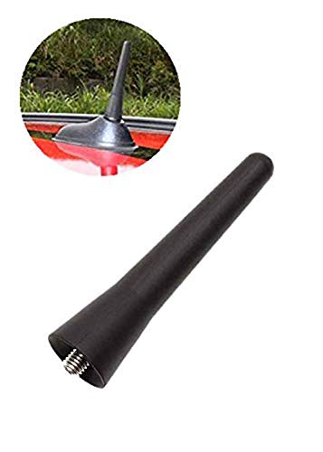 2.5" Radio Car Antenna Black Stubby Mini Short Antenna Mast AM FM Antenna Aerial Universal 2.5" Antenna Mast