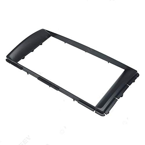 YuYue Radio Stereo Panel for Toyota Hilux 2011-2015 Fortuner 2011-2015 2 Din Car Radio Frame Fascia Panel DVD Stereo CD Panel Dash Mount Refit Installation Trim Kit Frame Black