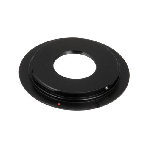 Fotodiox Lens Mount Adapter - C-Mount Movie Lens to Canon EOS Camera, fits Canon EOS 1D, 1DS, Mark II, III, IV, 1DC, 1DX, D30, D60, 10D, 20D, 20DA, 30D, 40D, 50D, 60D, 60DA, 5D, Mark II, Mark III, 7D, Rebel XT, XTi, XSi, T1, T1i, T2i, T3, T3i, T4, T4i