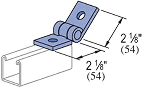 Genuine Unistrut P1843 Adjustable Hinge Connection- 1-5/8″ Channel Fitting