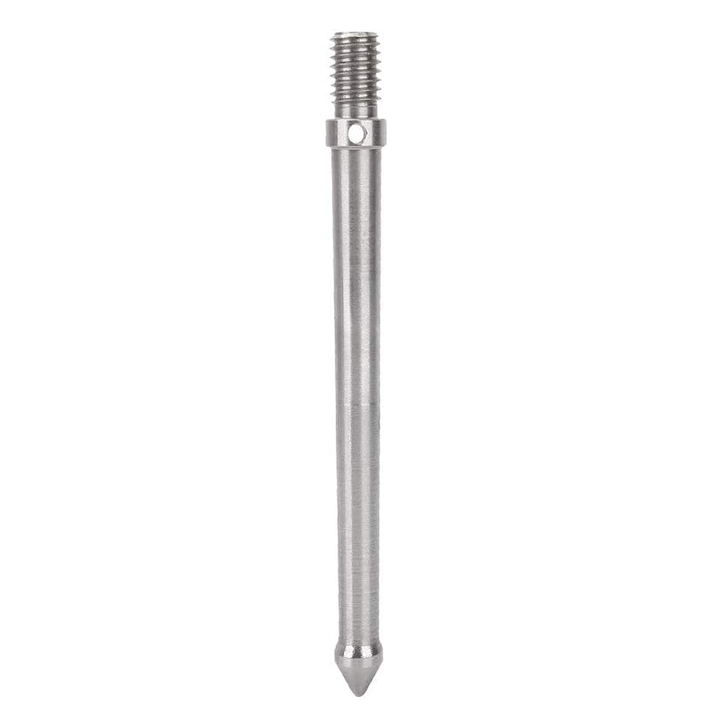 Acouto Tr Ground Spike Stainless Steel Metal Spike Mount Adapter for Tr Monopod with 3/8 Inch Screw Thread Camera Accessories(12cm) 12cm