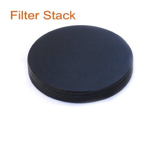 Fotasy 40.5mm Metal Filter Stack Caps, Filter Stack 40.5mm, Aluminum Alloy, Slim Stack fits 40.5mm UV CPL Fader ND Filter