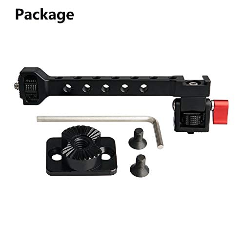 ANDYCINE Monitor Mount Rotation Adjust Extension Plate arm for DJI Roin-S/SC/RS2/RSC2,for Zhiyun Crane 3S/3/2S/2,Webill S/Lab