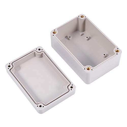 Junction Box IP66 Waterproof Dustproof Thermoplastic ABS Junction Box Wire Connection Electrical Project Outdoor Enclosure(98 x 66 x 48mm)
