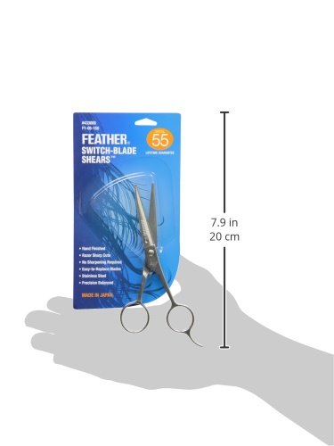 Feather No.55 Switch-Blade Shear, 5.5 Inch