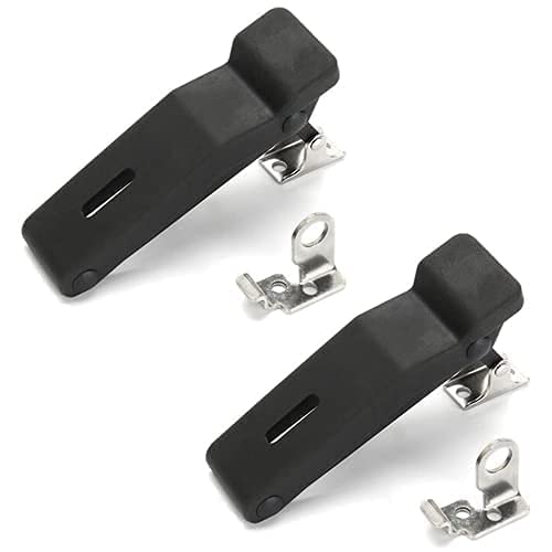 FZJDSD 2Pcs Flexible Rubber Draw Latch Front Storage Rack Rubber Latch Fit for Polaris Sportsman 500 550 800 850 1000 Over-Center Boat Latches for Door Handle Cooler Boat Compartment Cargo Box 2877447