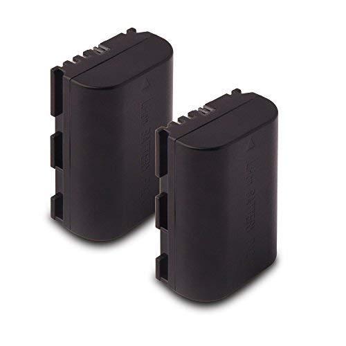 [AUSTRALIA] - 2 Pack Replacement Canon LP-E6 LP E6N Battery for Canon 60D, 70D, 80D, 5DS R, 5D Mark II III IV, 6D, 7D, C700, XC15, Cameras (2650mAh, 100% Compatible with Original) LP-E6 battery 