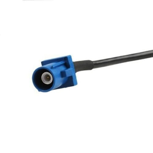 Eightwood Fakra Blue Male C to HRS GT5-1S Grey Cable RG174 6 inches Compatible with Sirius XM Satellite Radio Antenna Stereo Receiver Tuner