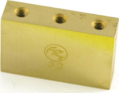Floyd Rose Fat Brass Block Electric Guitar Bridge, 32 mm (FROFTB32)