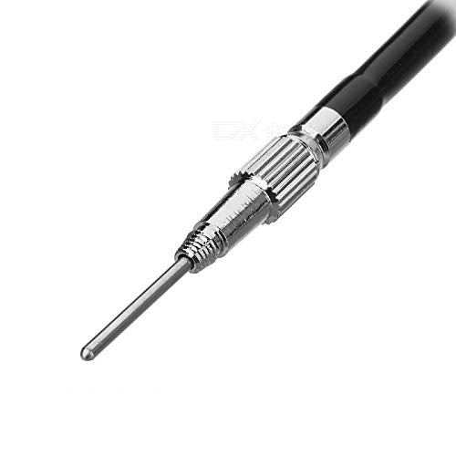 Fotasy 100cm Mechanical Cable Shutter Release with Bulb-Lock for Fujifilm X10 X20 X30 X100s X100t X-Pro1 X-Pro2 X-E1 X-E2, Leica M6 M7 M8 and Nikon Df F4 FM2 F3 FE FM3a F80, Threaded Release Cable Black