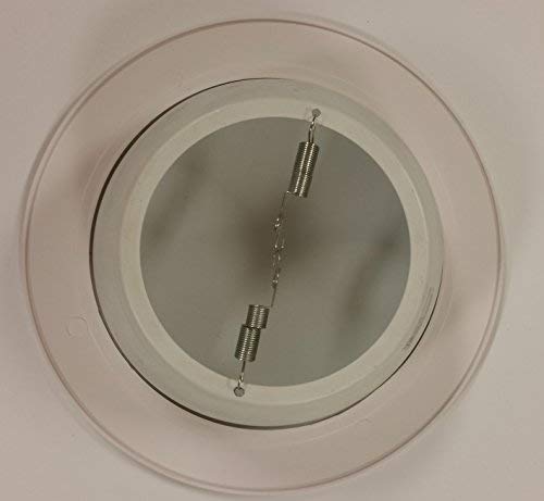 10 Pack-White Light Trim Ring Recessed Can 6" Inch Over Size Oversized Lighting Fixture