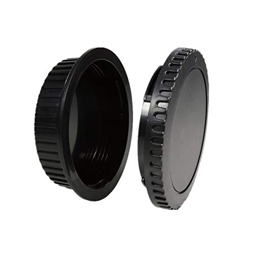 Camera Body and Rear Lens caps,Compatible with for Canon EOS Mount for EF 5D II III 7D 70D 700D 500D 550D 600D 1000D Canon EOS Mount Cameras