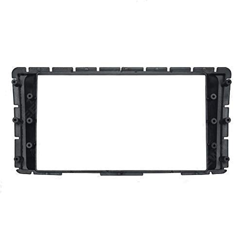 YuYue Radio Stereo Panel for Toyota Hilux 2011-2015 Fortuner 2011-2015 2 Din Car Radio Frame Fascia Panel DVD Stereo CD Panel Dash Mount Refit Installation Trim Kit Frame Black