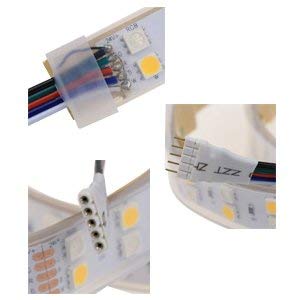 [AUSTRALIA] - LEDENET Double Row DC 24V 600LEDs/spool 5m RGB Cold White (6500k-7000K) 5050 SMD Waterproof RGBW LED Strip Lights in Silicone sleeving IP67 for Wedding Party Holiday Outdoor LED Lighting Waterproof IP67 