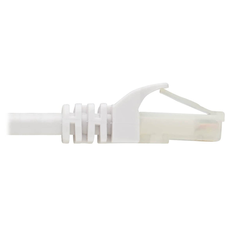 Tripp Lite, Safe-IT Cat6a Ethernet Cable, 10G Certified, Snagless, UTP, (RJ45 M/M), White, 20 Feet / 6.09 Meters, Limited Life Manufacturer's Warranty (N261AB-020-WH)