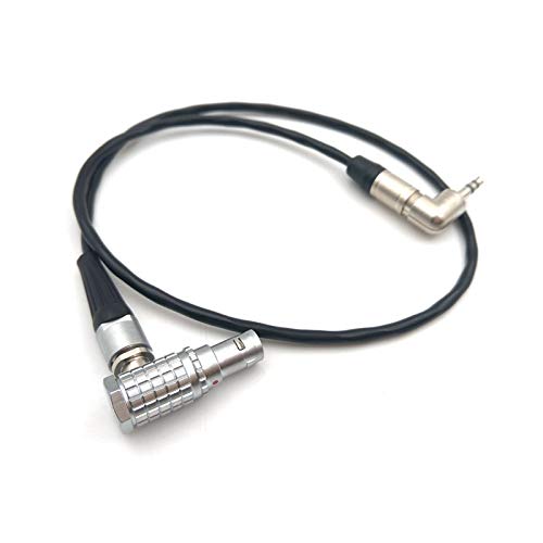 SZJELEN TRS 3.5mm to 0B 5pin Plug Tentacle Sync Timecode Cable for Arri Alexa Mini/LF/XT, Sound Devices 644 Timecode Cable