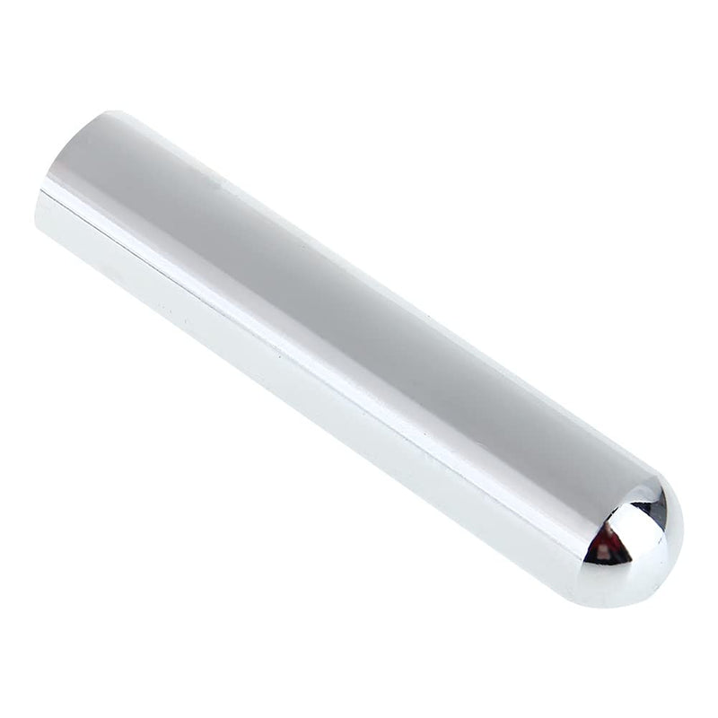 [AUSTRALIA] - Alnicov Stainless Steel Tone Bar Guitar Lap Slide Solid Roundnose Tone bar with 3 Finger Pick + 1 Thumb Pick for Guitar Bass(Chrome) Chrome 