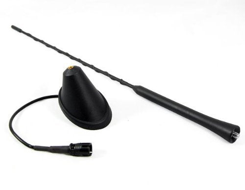 [AUSTRALIA] - Roof Mast 16'' Whip Antenna + Antenna Base Set Fit for 1998-2004 VW Jetta Bora Golf Polo MK4 / 2007-2010 Toyota Yaris Hatchback / 2004-2009 Toyota Prius 
