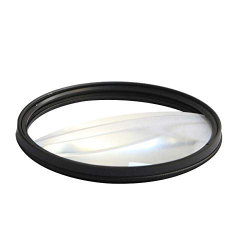 77mm Camera Filter Centerfield Split Diopter Filter, Keeps The Focus, Makes The Center Opening Focus on The Subject 2 pcs filter