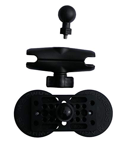 MagWheels™ Heavy Duty Dual Magnetic Camera Mount w/Non-Slip Anti-Scratch Rubber Coating for DSLR & Other Cameras