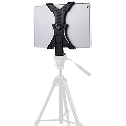 FendTek Universal Tablet Tripod Mount for iPad, iPad Air, Air 2,iPad Mini,Samsung Galaxy Tab, and Many More Tablets. Plus Microfiber Cleaning Cloth