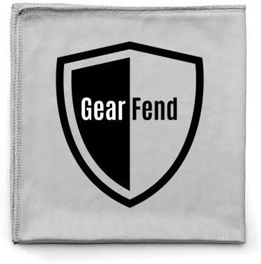 GearFend Dust Cleaner Kit Strong Cleaning Air Blower + Soft Brush Blower for Camera & Camcorder, Lens, LCD Screens, etc + Microfiber Cloth